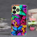 Tecno Spark Go 2024 Back Cover - Butterfly 2Gud Soft Phone Case For Girls. 