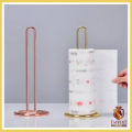 Kitchen Tissue Roll Holder- Tissue Dispenser -Gold -Color - Tissue Stand Paper Towel Rack Kitchen Paper Roll Storage Holder Home Restaurant Dinner, Tissue Holder. 