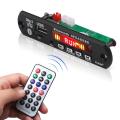 New! [6W Amplifier+BT 5.0+LCD Screen+Handsfree Mic+Recording] DC 5V Wireless Bluetooth 5.0 MP3 Decoder Board Audio MP3 Player Module With 2*3W Speaker LCD Screen Handsfree Mic Recording USB U Disk TF FM Radio 3.5mm Aux Line-in MP3 WAV WMA Function. 
