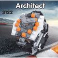 Lego architect 36 changes bricks building set 256+ pcs for 6+ years. 