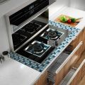Techmanistan Pack Of 10 - Mosaic Tile Stickers Wall Stickers, Self Adhesive Wall Stickers, 3D Waterproof Brick Pattern Wall Tile Stickers - 10cm x 10cm. 