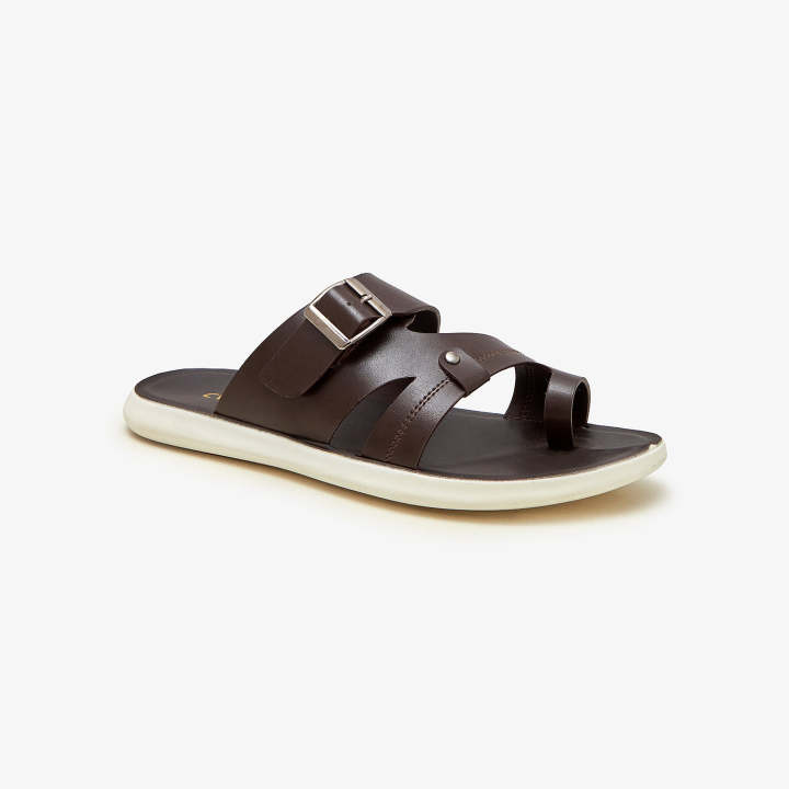Calza Men's Side Buckled Chappals For Men / Chappal For Men