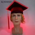 ECHIDNA Illuminated Bachelor Cap Led Light Up Graduation Cap for Unisex High School College Master Doctor Graduates Perfect for Graduation Ceremony Party Bachelor Cap with Led Lights. 