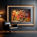 "Loh-e-Qurani: Inspiring Islamic Calligraphy for Timeless Wall Decor and Picture Frames". 