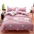 [Quality Guaranteed No Pilling] Sheets, Quilt Covers, Home Textiles, Bedding, Brushed Quilt Covers, Single-Piece Quilt Covers, Doubles. 