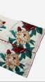 "Hooriya's Premium Rose Print Linen Cotton Dress – Trendy 2-Piece Kurti & Flapper Set for Girls & Women | High-Quality Stitched Fancy Collection By Hooriya's". 