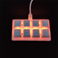 Portable Mini 8 Keys Keypad DIY Shortcut Keyboard Function Keyboard Programmable Mechanical Keyboard Gaming Keyboard. 