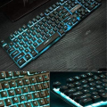 K28 RGB Wired Gaming Keyboard for PC & Laptop – Mechanical Feel Backlit Keyboard for Gaming, Office & Typing. 