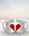 Mr Mrs Couple Mug. 