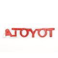 Matte Black Toyota 2009-20225 Rear Trunk Letters Emblem for Toyota Corolla XLI. 