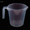 1200ml Measuring Cup Clear Scale Transparent Mug with Convenient Handle. 