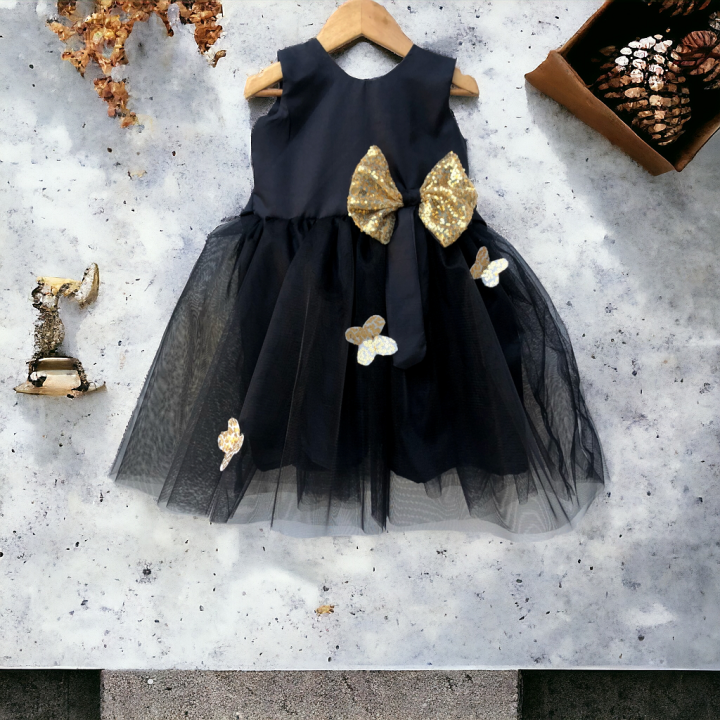 Black frocks for baby girl hotsell