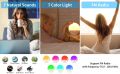 Wake Up Light Sunrise Alarm Clock  Radio for Kids, Heavy Sleepers, Bedroom, with Sunrise/Sunset Simulation, Fall Asleep, Dual Alarms, FM Radio, Snooze, Nightlight, 7 Colorful Lights, 7 Natural Sounds (White). 