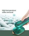 SP Dealz Mini Steam Iron Dry & Wet Ironing Portable Mini Steam Iron for Clothes Fast Heat Lightweight Titanium Plate Good for Home and Travel (Green). 