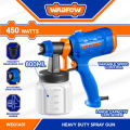Wadfow  Electric Spray Machine 450 watts WADFOW BRAND 800ml . Corded Paint Spray Machine, for Base Coat Spray Gun for Auto Paint, Metal, Furniture, Fence, Wood etc.. 