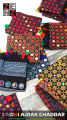 Sindhi Ajrakh Chaddar hand crafted with Embroidered Sequins for ZENZ Vintage Women's Pakistani Traditional Wear Fashion. 