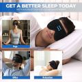 Enjoying Bluetooth Sleep Mask with Headphones 3D Sleep Eye Mask, Wireless Sleeping Headphones for Side Sleepers Travel Insomnia Relaxation Meditation Yoga for Men & Women(black). 