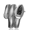 Women Cool Snake Shape Bangle Watch Girls Quartz Clock Religios Reloj Montre Femme Infinity Bracelet Watch Vogue. 
