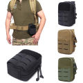 FG Nylon EDC Pouch Bag First Aid Kits Medical Molle Pouch Mini Waist Bag Outdoor Camping Emergency Survival Tool. 