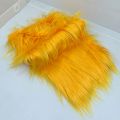 CGGJNUOH 8cm White Long Faux Fur Fabric Handmade Immitation Fur Soft Plush Clothing Fabric Toys Beard Hair Christmas Sewing Accessories. 