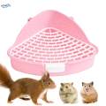 Rabbit Litter Pan Anti Splashing Pet Toilet for Small Animals Bunny Ferrets. 
