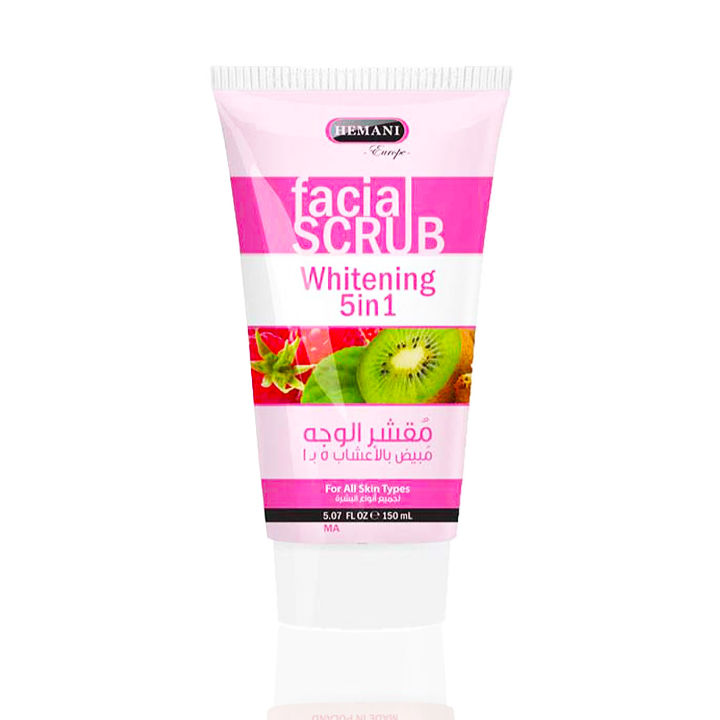 𝗛𝗘𝗠𝗔𝗡𝗜 𝗟𝗜𝗩𝗘 𝗡𝗔𝗧𝗨𝗥𝗔𝗟 - 5 IN 1 FACIAL SCRUB