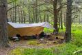 Camping tent outer /Rain Tarp /Double outer for tent/ Parachute cover/TOP Covers /WITH NAILS AND ROPE ,BASE OR SHADE FOR CAMPING TENT WATER PROOF SHEET FOR CAMPING TENT CAMPING TENT OUTER  BROWN COLOR. 