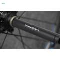 2x Bike Tube Shaft Conversion Adapter,15mm to 9mm Front Hubs Tube Shaft Adapter Tool for Mountain. 