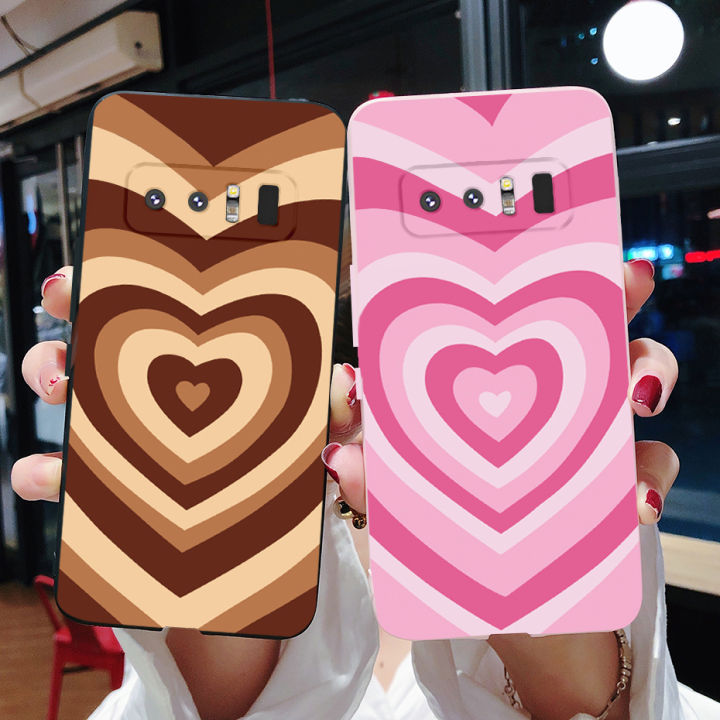 For Samsung Galaxy Note 8 N950F N950 Case Soft Silicone Love Heart Back Cover For Samsung Galaxy Note8 Note 8 Phone Cases Shells