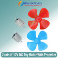 2 pair Mini Toy Motor DC 3-6V Motor, Electric PMMC Motor. 