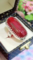Original Anari Yaqoot Pure 925 Silver / Chandi Ring. 