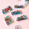 Fridge Magnets, Set of 2, 3, 4 or 5 Karachi, Lahore, Hunza, Islamabad and Pakistan Magnets, High Quality Fridge Magnet, Home Decor. 