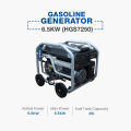 Hyundai Petrol Generator 6.5 kVA - HGS7250 – Silver. 