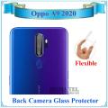 Oppo A9 2020 Back Camera Glass Protector Transparent Clear Camera Flexible Gorilla Glass For A9 2020. 