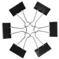 6 pcs Metal Binder Clips Paper Clips 51 mm. 