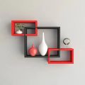 WOODEN BOX SHELVES - RUSTIC WALL DÉCOR STORAGE (WS-111. 