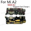 Original Charging Board For Xiaomi Mi A1 A2 lite A3 5X 6X CC9E Dock Flex Connector USB Charge Port Board Spare Parts. 