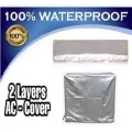 AC Dust Cover 1 Ton And 1.5 Ton All inverter Ac Dust cover Indoor & Outdoor unit Parachute Silver 100% Water Proof. 