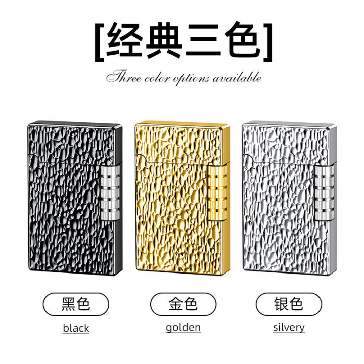 Small%20Wholesale%20Langsheng%20Steel%20Tone%20Open%20Fire%20Metal%20Lighter%20Inflatable%20Side%20Sliding%20Grinding%20Wheel%20Creative%20Cigarette%20Lighter%20High-End%20Gift%20for%20Men%20-%20Image%204