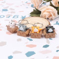 Cute Little Box Cat Key Chain Kawaii Kitten Car Keychain Fashion Letter Keyring. 