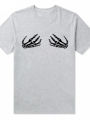 Funny Skull Skeleton Hand Print T Shirt Women Short Sleeve O Neck Loose Tshirt 2020 Summer Women Tee Shirt Tops Women. 