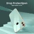 icasecover for Samsung Galaxy A10s Back Cover Luxury 6D Plating Frame Shiny Bling Phone Pounch Soft Silicone Square Phone Case. 