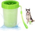 Dog Paw Washer, Dog Foot Cleaner, Portable Medium Dogs Muddy Paws Cleaner Feet Washer Cup with Grooming Brush Silicone. 