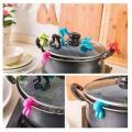 Creative 2Pcs Kitchen Gadgets Raise The Lid Overflow Device Stent for Kitchen Tools Pot cover overflow Home Kitchen Accessories. 
