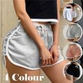 Summer fashion short women elastic waist short women loose solid soft cotton casual short. 