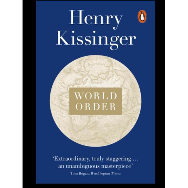 World Order book by Henry Kissinger
