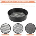 3Pack Sifting Pan Outdoor Gold Panning Soil Sifter Garden Sieve Mesh Garden Mini Sifting Pan Soil Sand Sieve for Outdoor. 