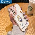 dienya For Samsung Galaxy A71 5G Case Side Soft Edge Square New Design Phone Cases Thin Plating Pattern Casing Cartoon Cute Sailor Moon Full Back Cover Camera Protection Shockproof Softcase. 
