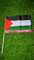 Premium Quality Palestine Flag (3 Pieces) Small Palestine Flag Palestine Gaza Flag Hand Flag Best Quality Flag In Very Low Price Premium Flag. 