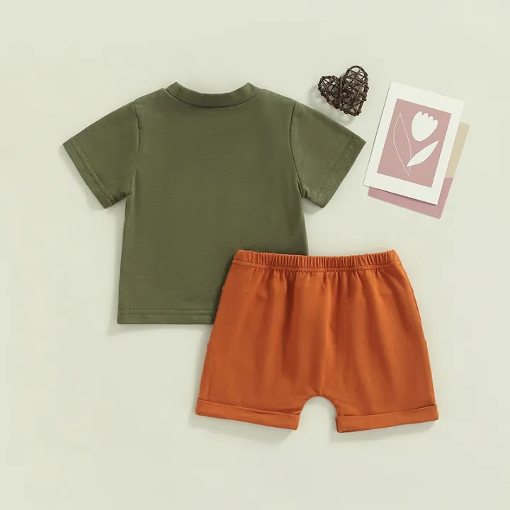 Baby%20Boys%202PCS%20Pants%20Set,%20Short%20Sleeve%20Letter%20Print%20O-Neck%20T-Shirt%20+%20Plain%20White%20Straps%20Short%20Pants,%20Toddler%20Boys%20Summer%20Clothes%20-%20Image%208